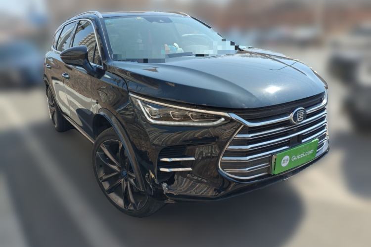 Used BYD Tang New Energy 2018 DM 2.0T All-Wheel Drive Smart Connectivity Luxury Model 7 Seats China V Emission Standard Front Right 45 Deg