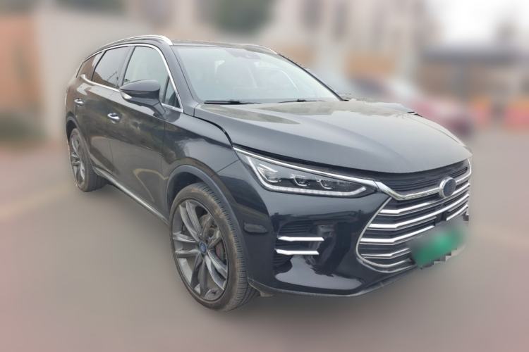 Used BYD Tang New Energy 2018 DM 2.0T All-Wheel Drive Smart Connect Elite 7-Seater China V Emission Standard Front Right 45 Deg