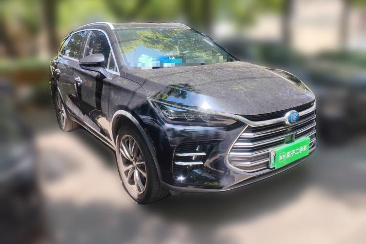 Used BYD Tang New Energy 2018 DM 2.0T All-Wheel Drive Smart Connectivity Luxury Model 7 Seats China V Emission Standard Front Right 45 Deg