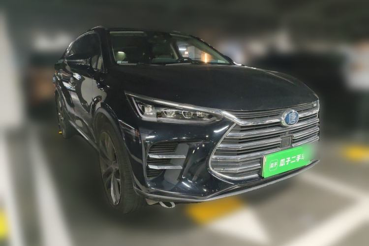 Used BYD Tang New Energy 2018 DM 2.0T All-Wheel Drive Smart Connectivity Luxury Model 7 Seats China V Emission Standard Front Right 45 Deg
