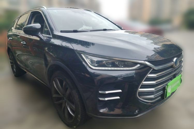 Used BYD Tang New Energy 2018 DM 2.0T All-Wheel Drive Smart Connectivity Luxury Model 7 Seats China V Emission Standard Front Right 45 Deg