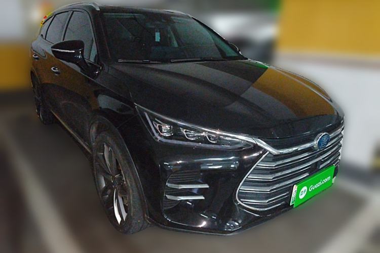Used BYD Tang New Energy 2018 DM 2.0T All-Wheel Drive Smart Connect Elite 7-Seater China V Emission Standard Front Right 45 Deg