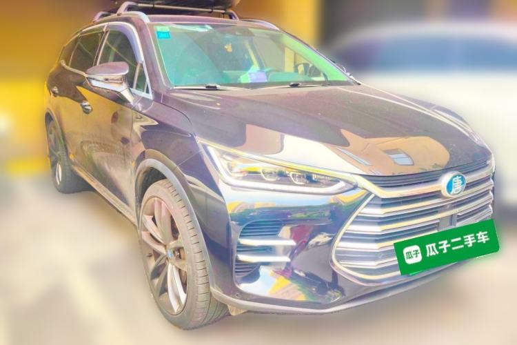 Used BYD Tang New Energy 2018 DM 2.0T All-Wheel Drive Smart Connectivity Luxury Model 7 Seats China V Emission Standard Front Right 45 Deg