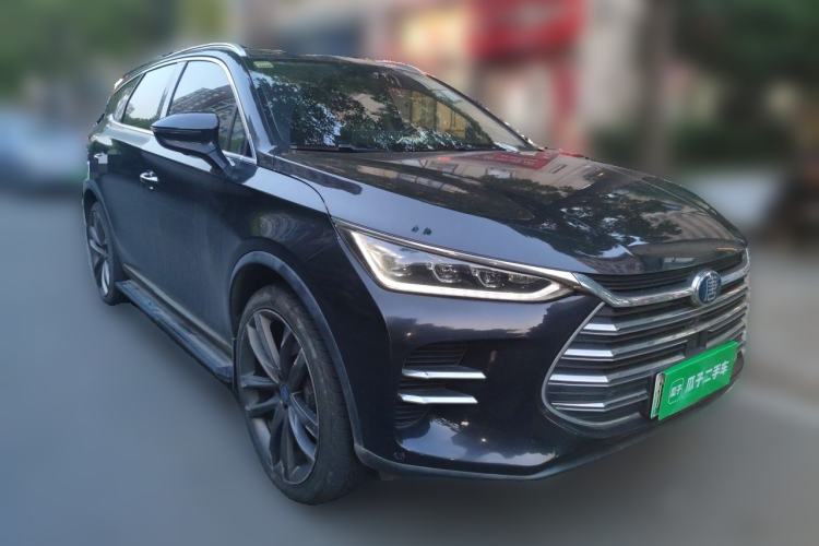 Used BYD Tang New Energy 2018 DM 2.0T All-Wheel Drive Smart Connectivity Luxury Model 7 Seats China V Emission Standard Front Right 45 Deg