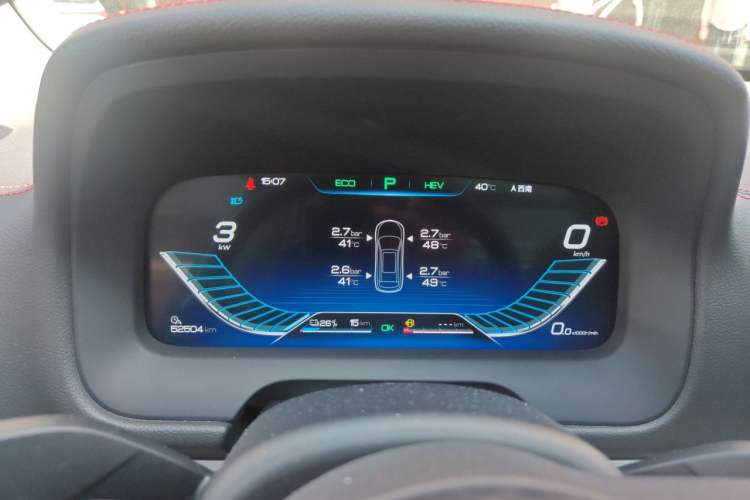 Used BYD Tang New Energy 2018 DM 2.0T All-Wheel Drive Smart Connectivity Luxury Model 7 Seats China V Emission Standard Instrument Cluster