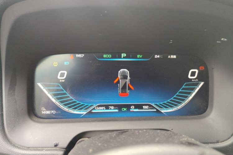 Used BYD Tang New Energy 2018 DM 2.0T All-Wheel Drive Smart Connectivity Luxury Model 7 Seats China V Emission Standard Instrument Cluster