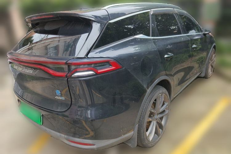 Used BYD Tang New Energy 2018 DM 2.0T All-Wheel Drive Smart Connect Genesis Edition 7 Seats China V Emission Standard Rear Right 45 Deg