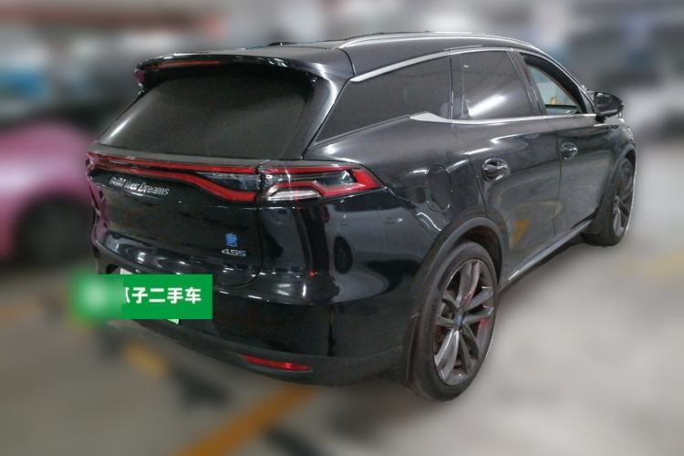 Used BYD Tang New Energy 2018 DM 2.0T All-Wheel Drive Smart Connectivity Luxury Model 7 Seats China V Emission Standard Rear Right 45 Deg