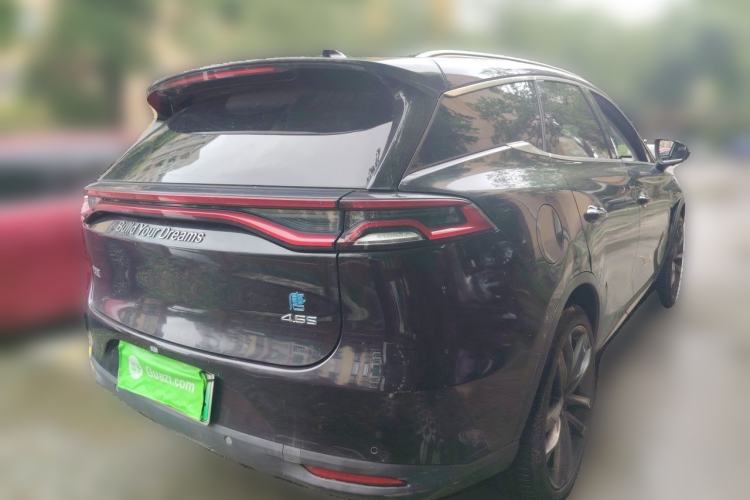 Used BYD Tang New Energy 2018 DM 2.0T All-Wheel Drive Smart Connectivity Luxury Model 7 Seats China V Emission Standard Rear Right 45 Deg