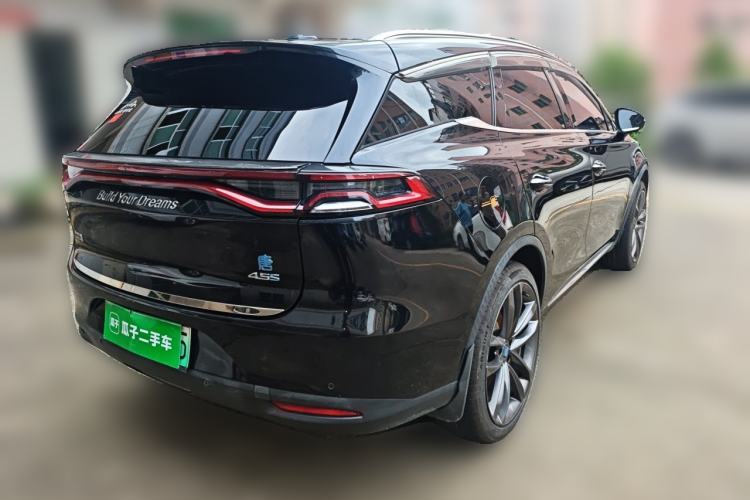 Used BYD Tang New Energy 2018 DM 2.0T All-Wheel Drive Smart Connectivity Luxury Model 7 Seats China V Emission Standard Rear Right 45 Deg