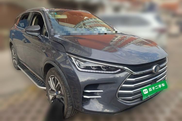Used BYD Tang New Energy 2018 DM 2.0T All-Wheel Drive Smart Connectivity Luxury Model 7 Seats China V Emission Standard Front Right 45 Deg