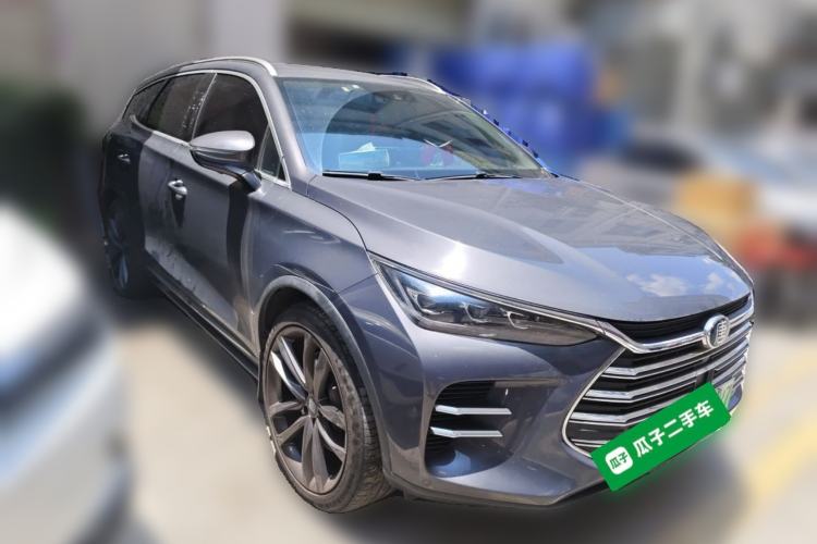 Used BYD Tang New Energy 2018 DM 2.0T All-Wheel Drive Smart Connect Genesis Edition 7 Seats China V Emission Standard Front Right 45 Deg