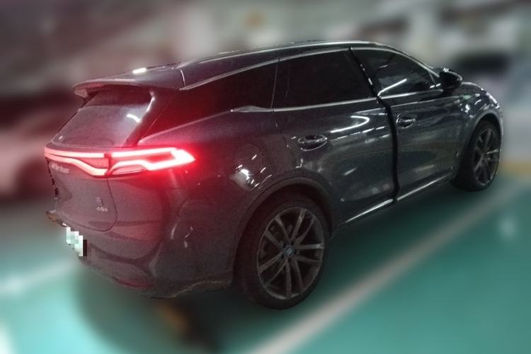 Used BYD Tang New Energy 2018 DM 2.0T All-Wheel Drive Smart Connectivity Luxury Model 7 Seats China V Emission Standard Rear Right 45 Deg