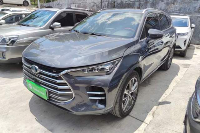 Used BYD Tang New Energy 2018 DM 2.0T All-Wheel Drive Smart Connectivity Luxury Model 7 Seats China V Emission Standard