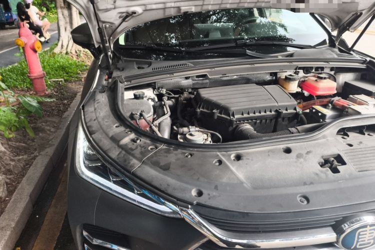 Used BYD Tang New Energy 2018 DM 2.0T All-Wheel Drive Smart Connect Advanced Model 7 Seats China V Emission Standard Engine Bay Right
