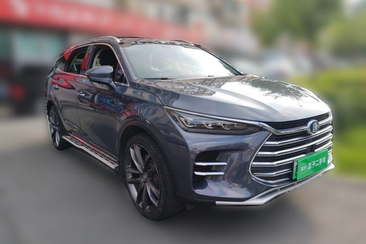 Used BYD Tang New Energy 2018 DM 2.0T All-Wheel Drive Smart Connect Genesis Edition 7 Seats China V Emission Standard Front Right 45 Deg