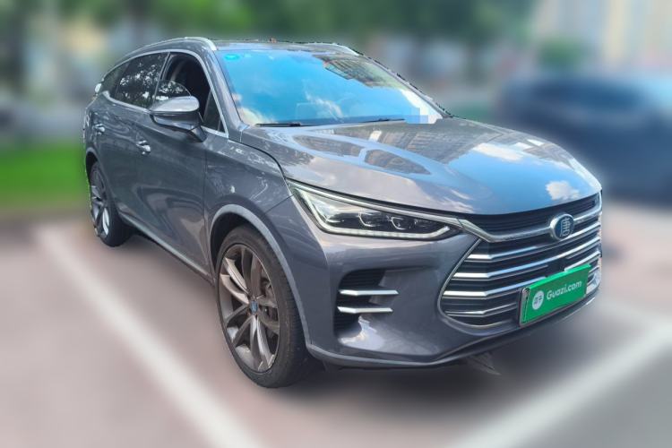 Used BYD Tang New Energy 2018 DM 2.0T All-Wheel Drive Smart Connect Genesis Edition 7 Seats China V Emission Standard Front Right 45 Deg