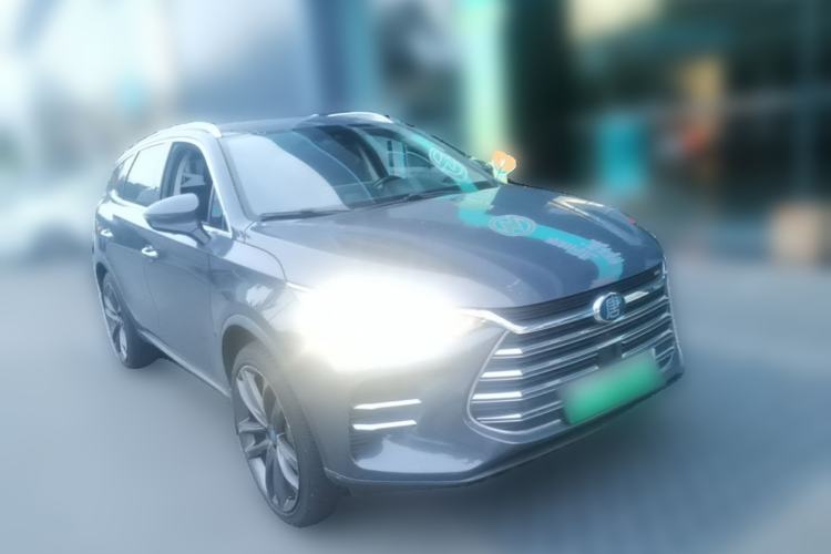 Used BYD Tang New Energy 2018 DM 2.0T All-Wheel Drive Smart Connectivity Luxury Model 7 Seats China V Emission Standard Front Right 45 Deg