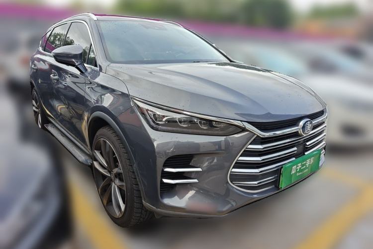Used BYD Tang New Energy 2018 DM 2.0T All-Wheel Drive Smart Connect Elite 7-Seater China V Emission Standard Front Right 45 Deg