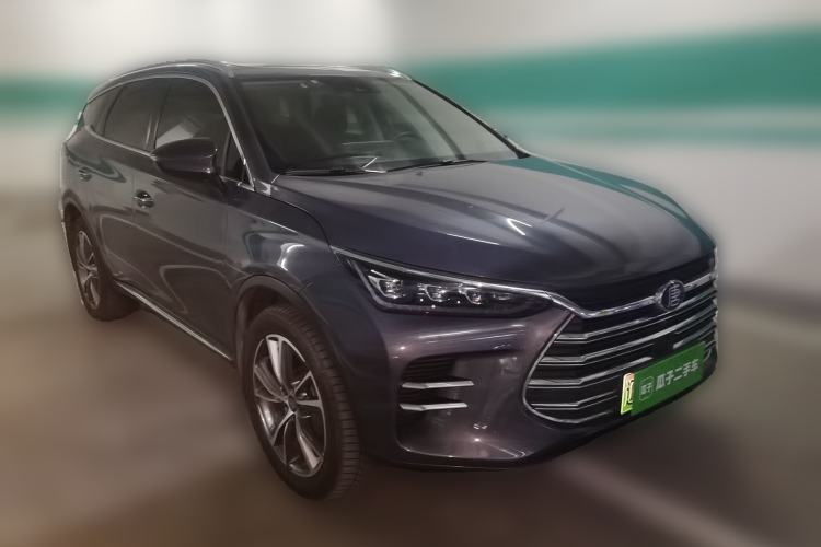 Used BYD Tang New Energy 2018 DM 2.0T All-Wheel Drive Smart Connectivity Luxury Model 7 Seats China V Emission Standard Front Right 45 Deg