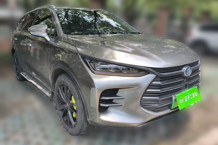Used BYD Tang New Energy 2018 DM 2.0T All-Wheel Drive Smart Connectivity Luxury Model 7 Seats China V Emission Standard Front Right 45 Deg