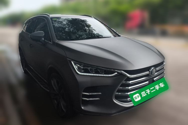 Used BYD Tang New Energy 2018 DM 2.0T All-Wheel Drive Smart Connect Advanced Model 7 Seats China V Emission Standard Front Right 45 Deg