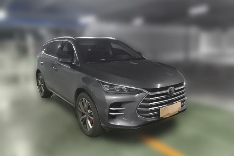Used BYD Tang New Energy 2018 DM 2.0T All-Wheel Drive Smart Connectivity Luxury Model 7 Seats China V Emission Standard Front Right 45 Deg
