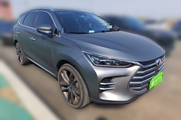 Used BYD Tang New Energy 2018 DM 2.0T All-Wheel Drive Smart Connect Genesis Edition 7 Seats China V Emission Standard Front Right 45 Deg