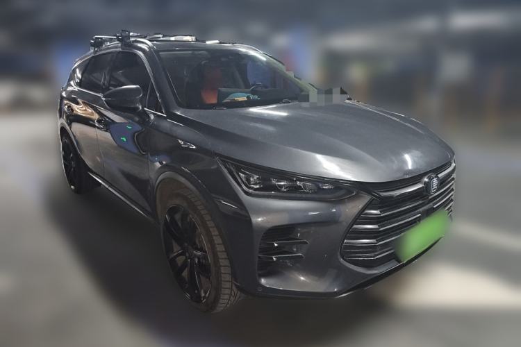 Used BYD Tang New Energy 2018 DM 2.0T All-Wheel Drive Smart Connectivity Luxury Model 7 Seats China V Emission Standard Front Right 45 Deg