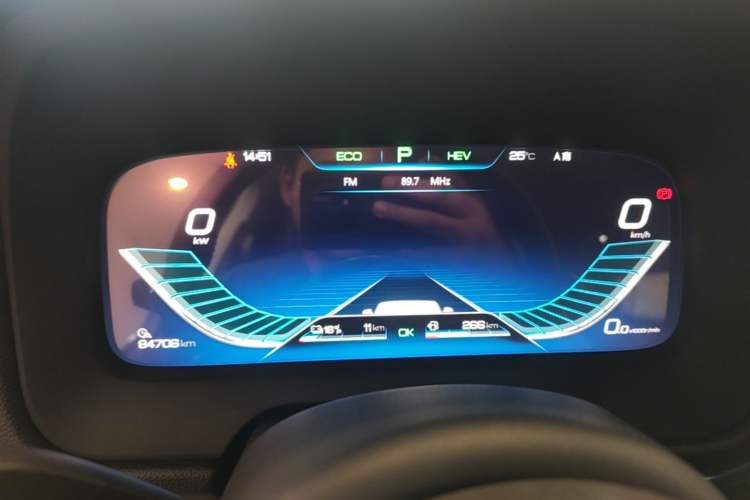 Used BYD Tang New Energy 2018 DM 2.0T All-Wheel Drive Smart Connect Genesis Edition 7 Seats China V Emission Standard Instrument Cluster