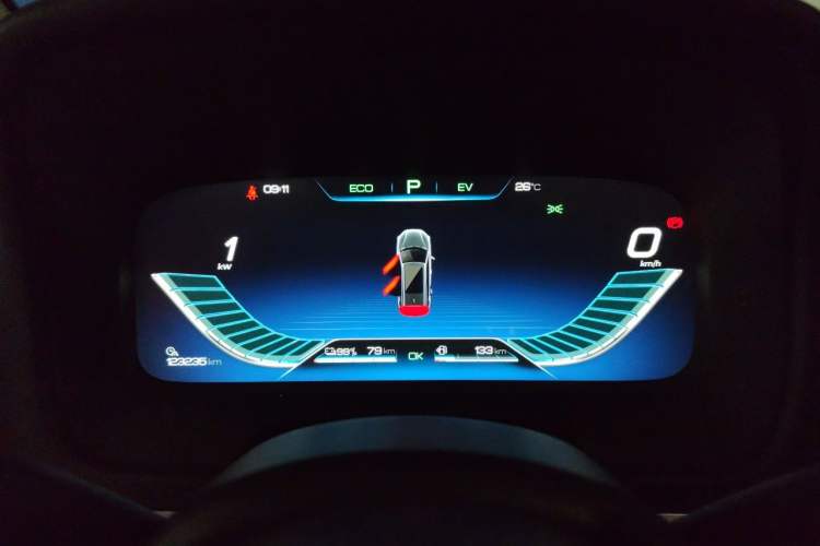 Used BYD Tang New Energy 2018 DM 2.0T All-Wheel Drive Smart Connectivity Luxury Model 7 Seats China V Emission Standard Instrument Cluster