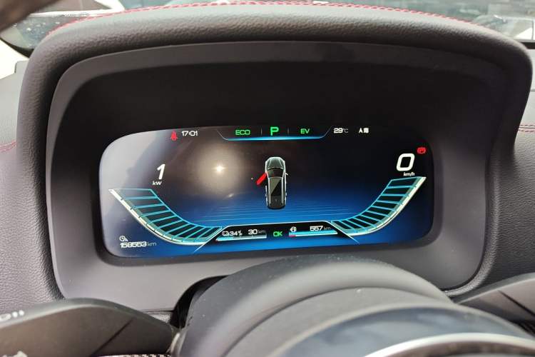 Used BYD Tang New Energy 2018 DM 2.0T All-Wheel Drive Smart Connect Elite 7-Seater China V Emission Standard Instrument Cluster