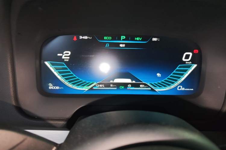 Used BYD Tang New Energy 2018 DM 2.0T All-Wheel Drive Smart Connect Elite 7-Seater China V Emission Standard Instrument Cluster