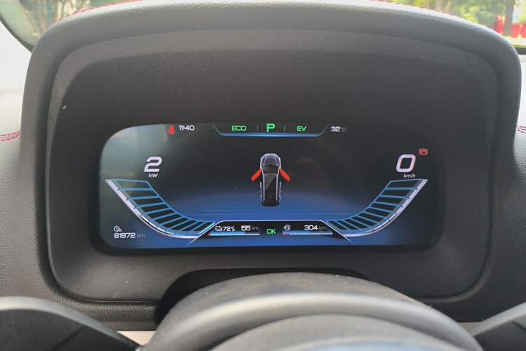 Used BYD Tang New Energy 2018 DM 2.0T All-Wheel Drive Smart Connectivity Luxury Model 7 Seats China V Emission Standard Instrument Cluster