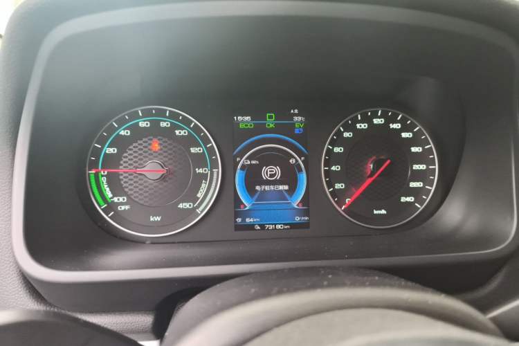 Used BYD Tang New Energy 2018 DM 2.0T All-Wheel Drive Smart Connect Advanced Model 7 Seats China V Emission Standard Instrument Cluster