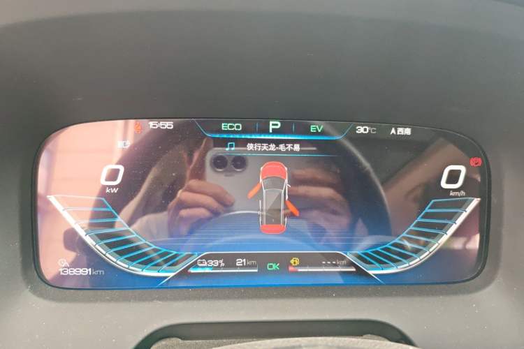Used BYD Tang New Energy 2018 DM 2.0T All-Wheel Drive Smart Connectivity Luxury Model 7 Seats China V Emission Standard Instrument Cluster
