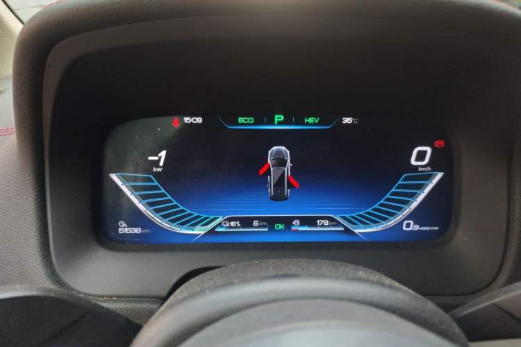 Used BYD Tang New Energy 2018 DM 2.0T All-Wheel Drive Smart Connectivity Luxury Model 7 Seats China V Emission Standard Instrument Cluster