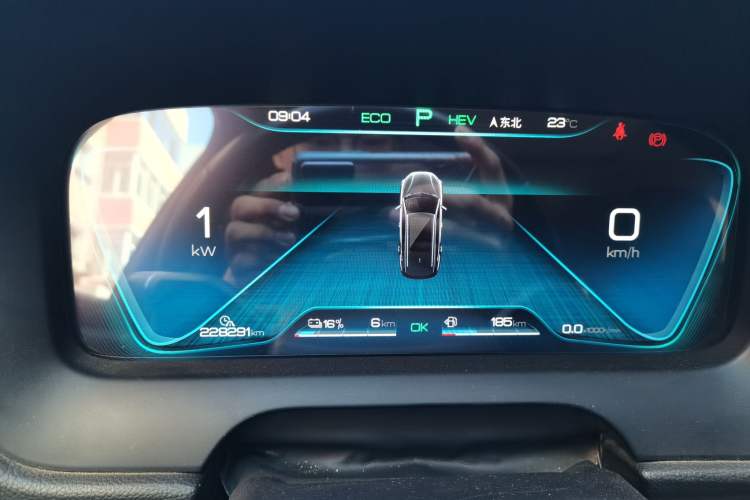 Used BYD Tang New Energy 2018 DM 2.0T All-Wheel Drive Smart Connectivity Luxury Model 7 Seats China V Emission Standard Instrument Cluster