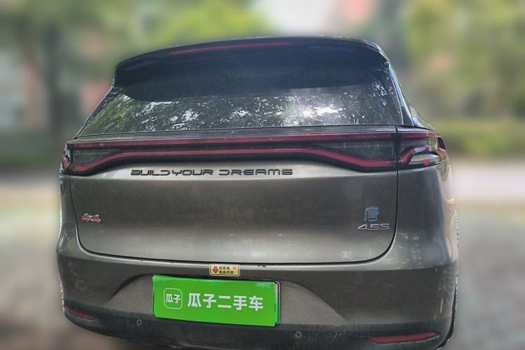 Used BYD Tang New Energy 2018 DM 2.0T All-Wheel Drive Smart Connectivity Luxury Model 7 Seats China V Emission Standard Rear