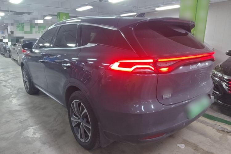 Used BYD Tang New Energy 2018 DM 2.0T All-Wheel Drive Smart Connectivity Luxury Model 7 Seats China V Emission Standard Rear Left 45 Deg