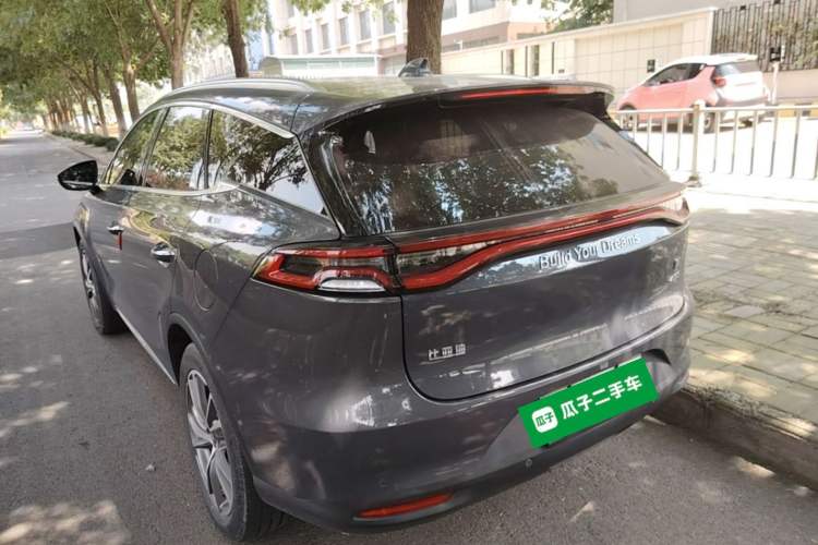 Used BYD Tang New Energy 2018 DM 2.0T All-Wheel Drive Smart Connectivity Luxury Model 7 Seats China V Emission Standard Rear Left 45 Deg