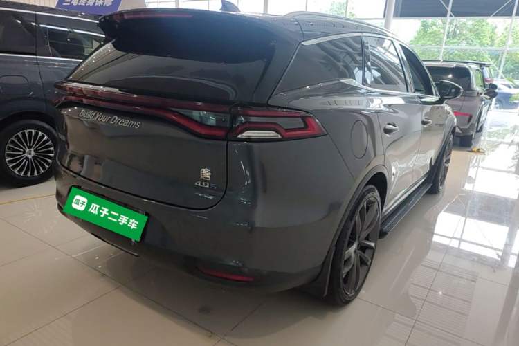 Used BYD Tang New Energy 2018 DM 2.0T All-Wheel Drive Smart Connect Genesis Edition 7 Seats China V Emission Standard Rear Right 45 Deg