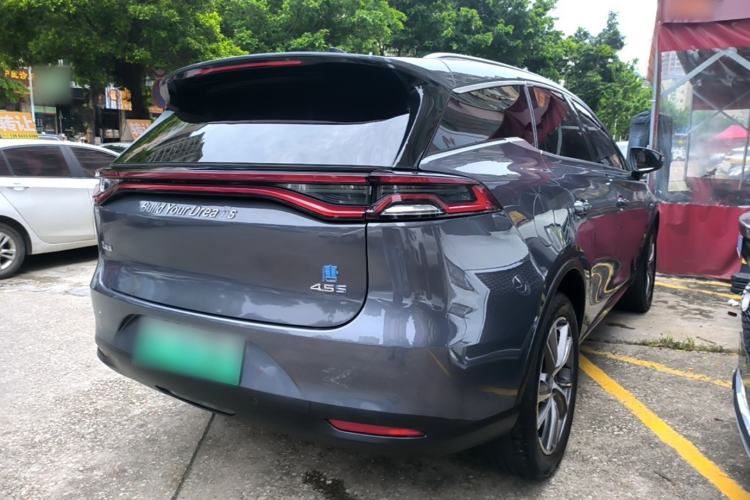 Used BYD Tang New Energy 2018 DM 2.0T All-Wheel Drive Smart Connectivity Luxury Model 7 Seats China V Emission Standard Rear Right 45 Deg