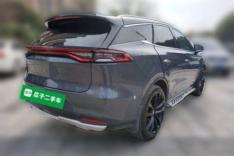 Used BYD Tang New Energy 2018 DM 2.0T All-Wheel Drive Smart Connectivity Luxury Model 7 Seats China V Emission Standard Rear Right 45 Deg