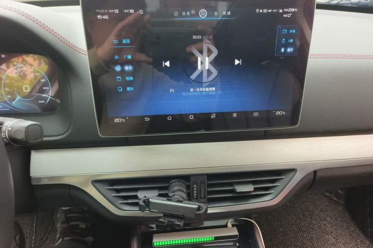 Used BYD Tang New Energy 2018 DM 2.0T All-Wheel Drive Smart Connectivity Luxury Model 7 Seats China V Emission Standard Audio And AC Panel
