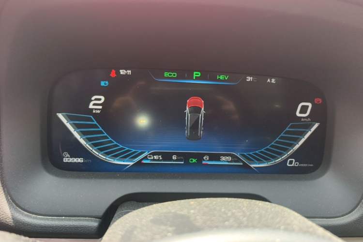 Used BYD Tang New Energy 2018 DM 2.0T All-Wheel Drive Smart Connectivity Luxury Model 7 Seats China V Emission Standard Instrument Cluster
