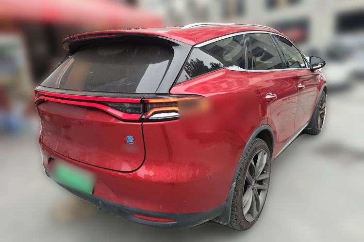 Used BYD Tang New Energy 2018 DM 2.0T All-Wheel Drive Smart Connectivity Luxury Model 7 Seats China V Emission Standard Rear Right 45 Deg