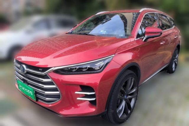 Used BYD Tang New Energy 2018 DM 2.0T All-Wheel Drive Smart Connectivity Luxury Model 7 Seats China V Emission Standard