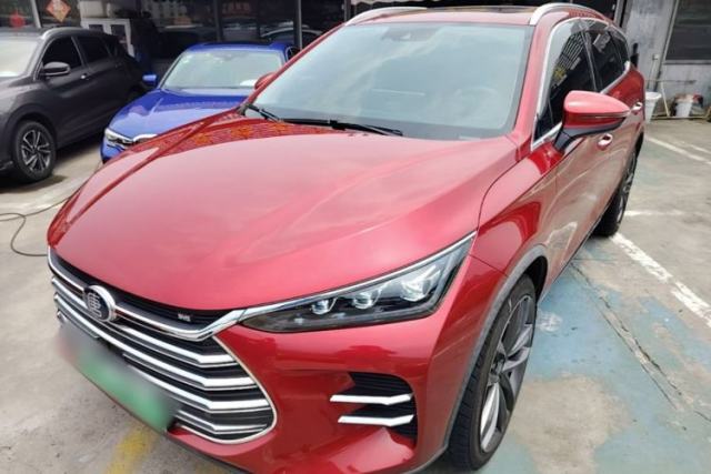 Used BYD Tang New Energy 2018 DM 2.0T All-Wheel Drive Smart Connectivity Luxury Model 7 Seats China V Emission Standard