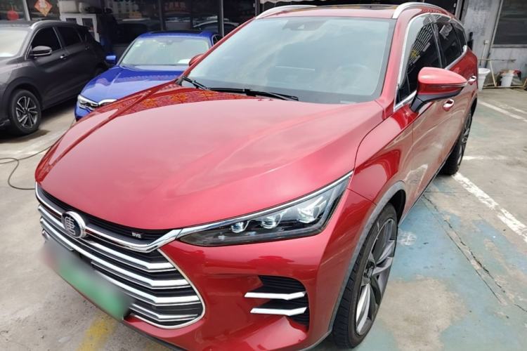 Used BYD Tang New Energy 2018 DM 2.0T All-Wheel Drive Smart Connectivity Luxury Model 7 Seats China V Emission Standard Guazi used car, China used car export, Used car for sale, Used cars, Cheapest cars for sale